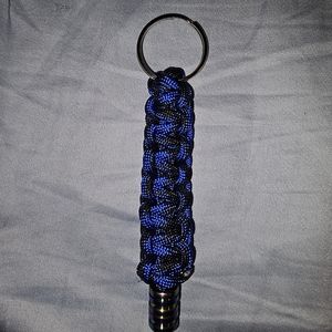 Paracord Knife/Key Lanyard With Titanium Bead